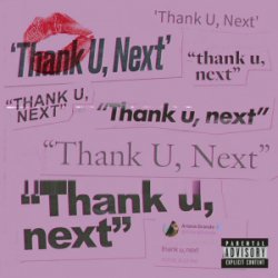 Pochette Ariana Grande - Thank U, Next