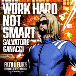Pochette Salvatore Ganacci - Work Hard Not Smart