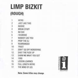 Pochette Limp Bizkit - Shut The Fuck Up Feat. Method Man