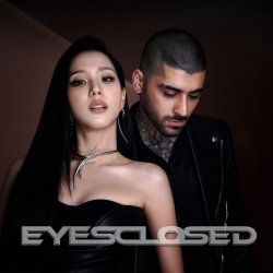 Pochette JISOO & Zayn - EYES CLOSED