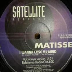 Pochette Matisse - I Wanna Lose My Mind (Hypothek Version)