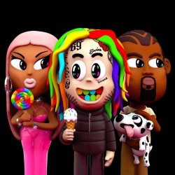 Pochette 6ix9ine (feat. Nicki Minaj, Kanye West - MAMA