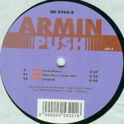 Pochette Armin Van Buuren - Push (Mike Nero's Radio Edit)