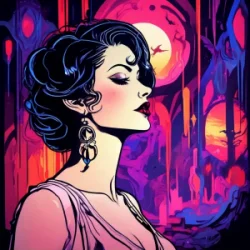 Pochette Simple Romantics - Lady Vamp