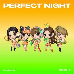 Pochette LE SSERAFIM - Perfect Night (for FEARNOT)