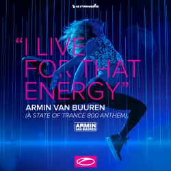 Pochette Armin van Buuren - I Live For That Energy