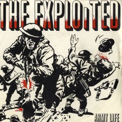 Pochette The Exploited - Army Life