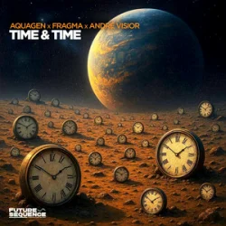 Pochette Aquagen & Fragma & André Visior - Time & Time