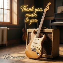 Pochette Thank you, music, to you