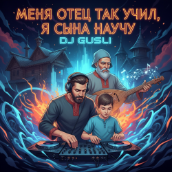 Pochette DJ GUSLI - Меня отец так учил remix