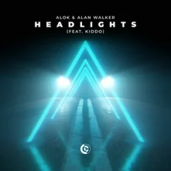 Pochette Alok & Alan Walker & KIDDO - Headlights (Sped Up Version)