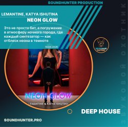 Pochette Lemantine, Katya Ishutina - Neon Glow