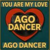 Pochette Ago Dancer - Vortex mix Ago Dancer - Vortex mix