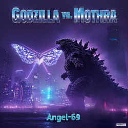 Pochette Angel-69 - Godzilla vs. Motra (Melodic Psy Full-On Remix by Angel-69)