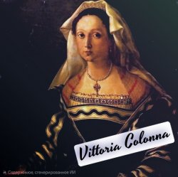 Pochette Vittoria Colonna - Vivo su questo scoglio orrido (MITRO Dub Techno mix)