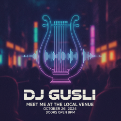 Pochette DJ GUSLI - Meet me at the local venue