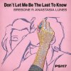 Pochette BresoneAnastasia Lunes - Don’t Let Me Be the Last to Know BresoneAnastasia Lunes - Don’t Let Me Be the Last to Know