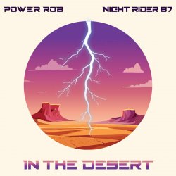 Pochette Power Rob & Night Rider 87 - In The Desert