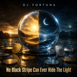 Pochette DJ FORTUNA - No Black Stripe Can Ever Hide The Light
