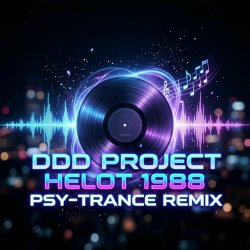 Pochette P.M.Rossoff & DDD Project - Helot 1988. Tech-House Remix 2026