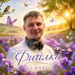 Pochette DJ GUSLI - Фиалка