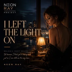 Pochette NEON RAY - I Left the Light On