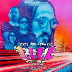 Pochette Steve Aoki & Vini Vici - Moshi Moshi (ft. Mama Aoki)