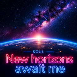 Pochette New horizons await me