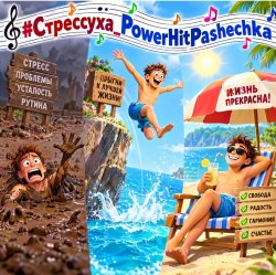 Pochette PowerHitPashechka - Стрессуха