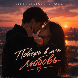 Pochette Vasilii CECEGOV & Atom - Поверь в мою любовь , v2