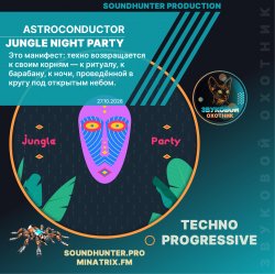 Pochette Astroconductor - Jungle Night Party