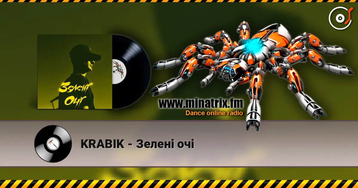 KRABIK - Зелені очі écouter en ligne en haute qualité | Minatrix.FM