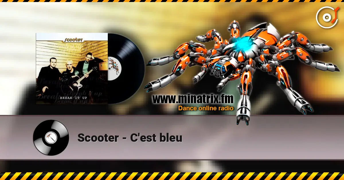 Scooter - C'est bleu écouter en ligne en haute qualité | Minatrix.FM