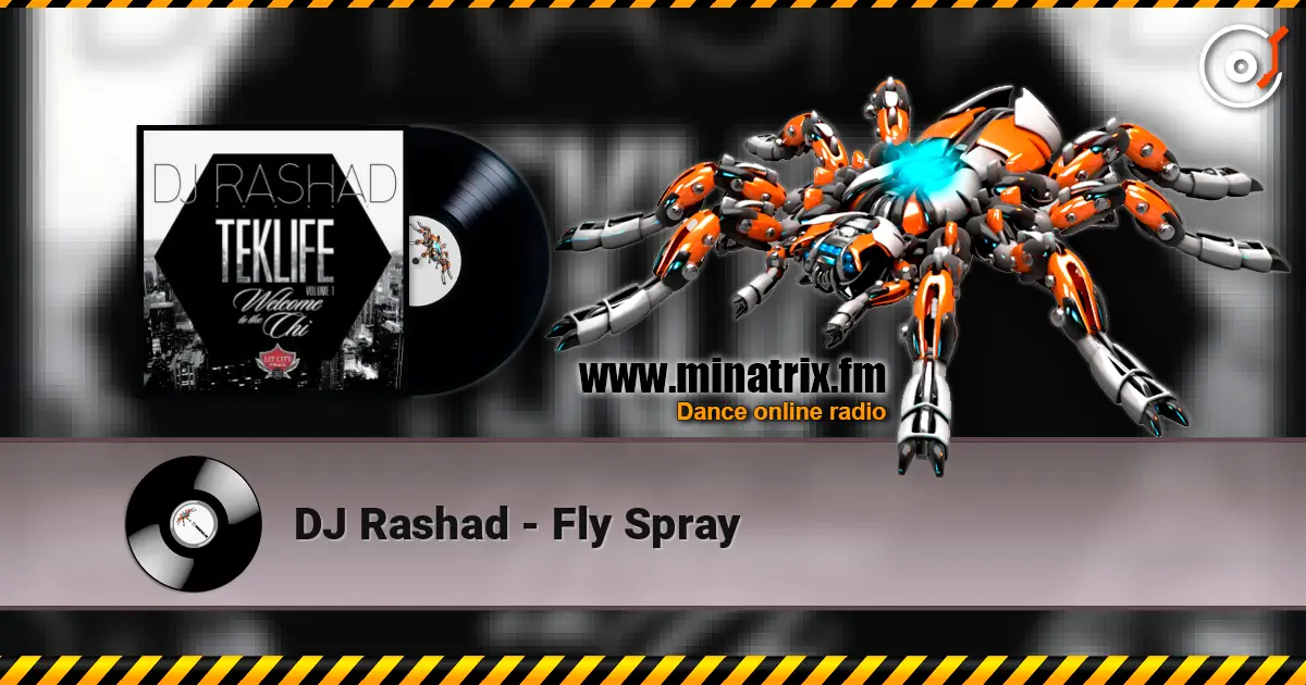 DJ Rashad - Fly Spray écouter en ligne en haute qualité | Minatrix.FM