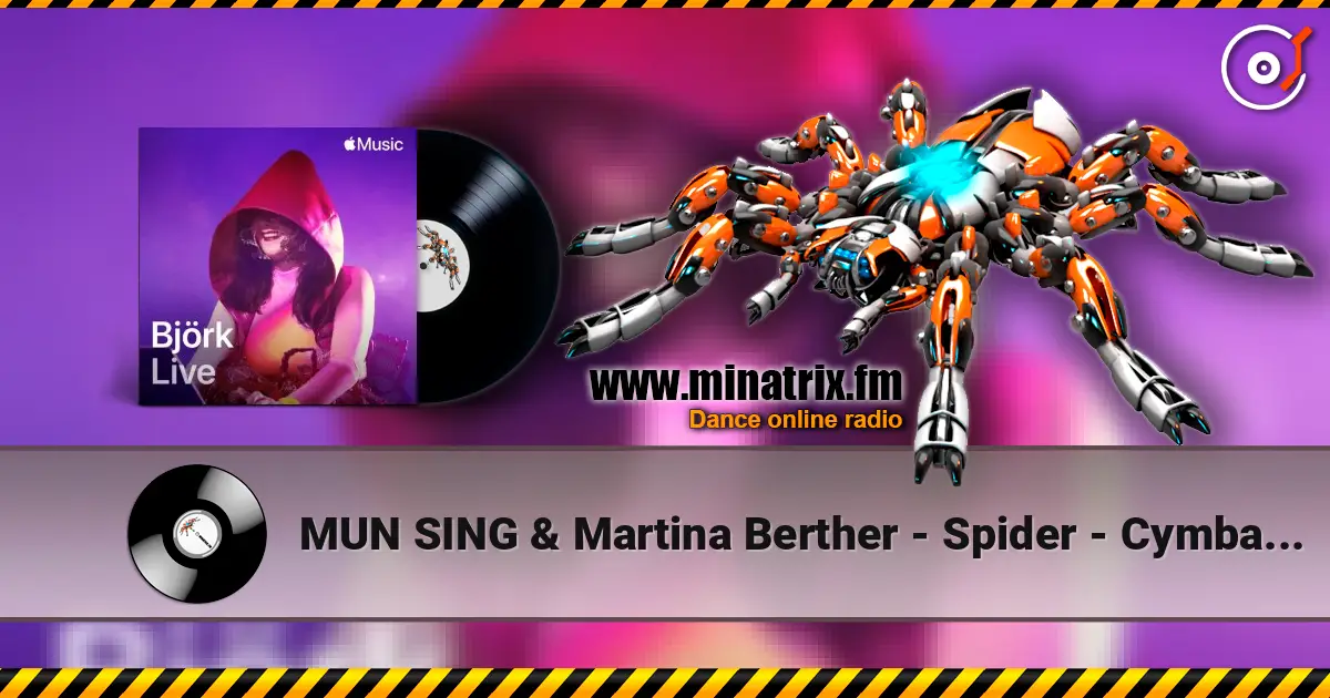 MUN SING & Martina Berther - Spider - Cymbal (Mixed) écouter en ligne en haute qualité | Minatrix.FM