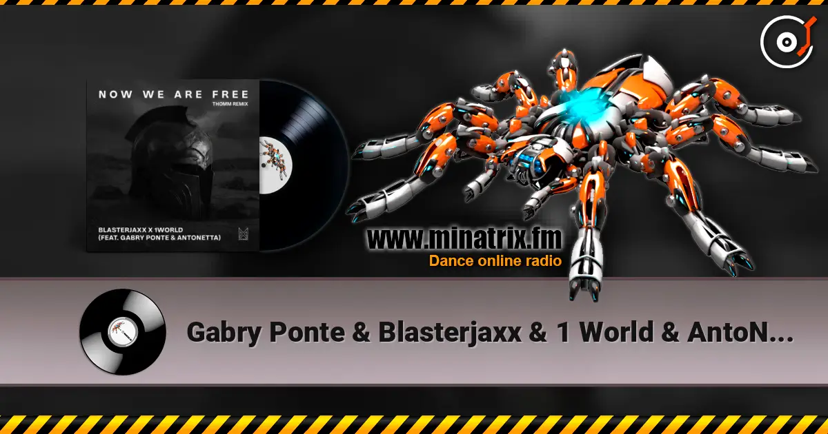 Gabry Ponte & Blasterjaxx & 1 World & AntoNetta - Now We Are Free [THOMM Remix] écouter en ligne en haute qualité | Minatrix.FM
