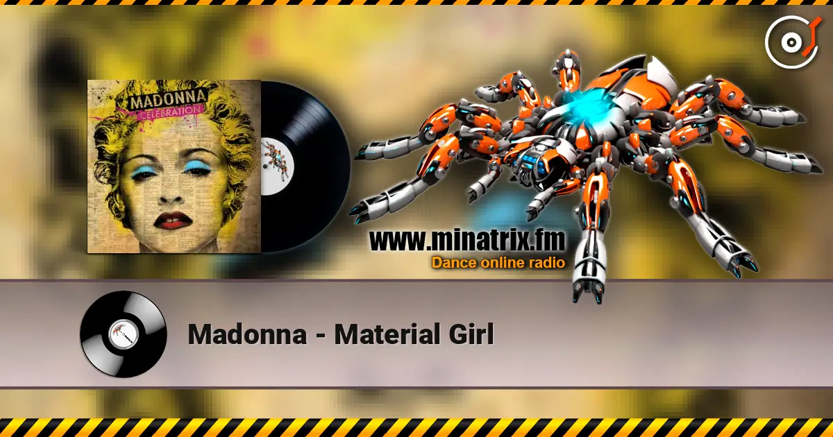 Madonna - Material Girl écouter en ligne en haute qualité | Minatrix.FM