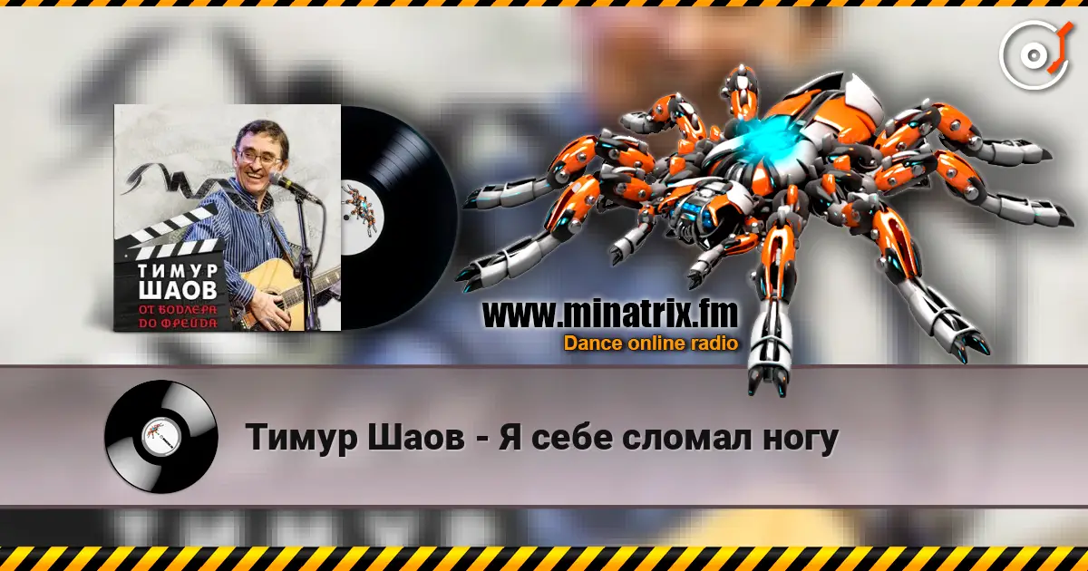 Тимур Шаов - Я себе сломал ногу écouter en ligne en haute qualité | Minatrix.FM