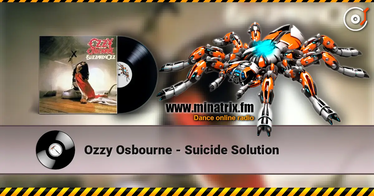 Ozzy Osbourne - Suicide Solution écouter en ligne en haute qualité | Minatrix.FM