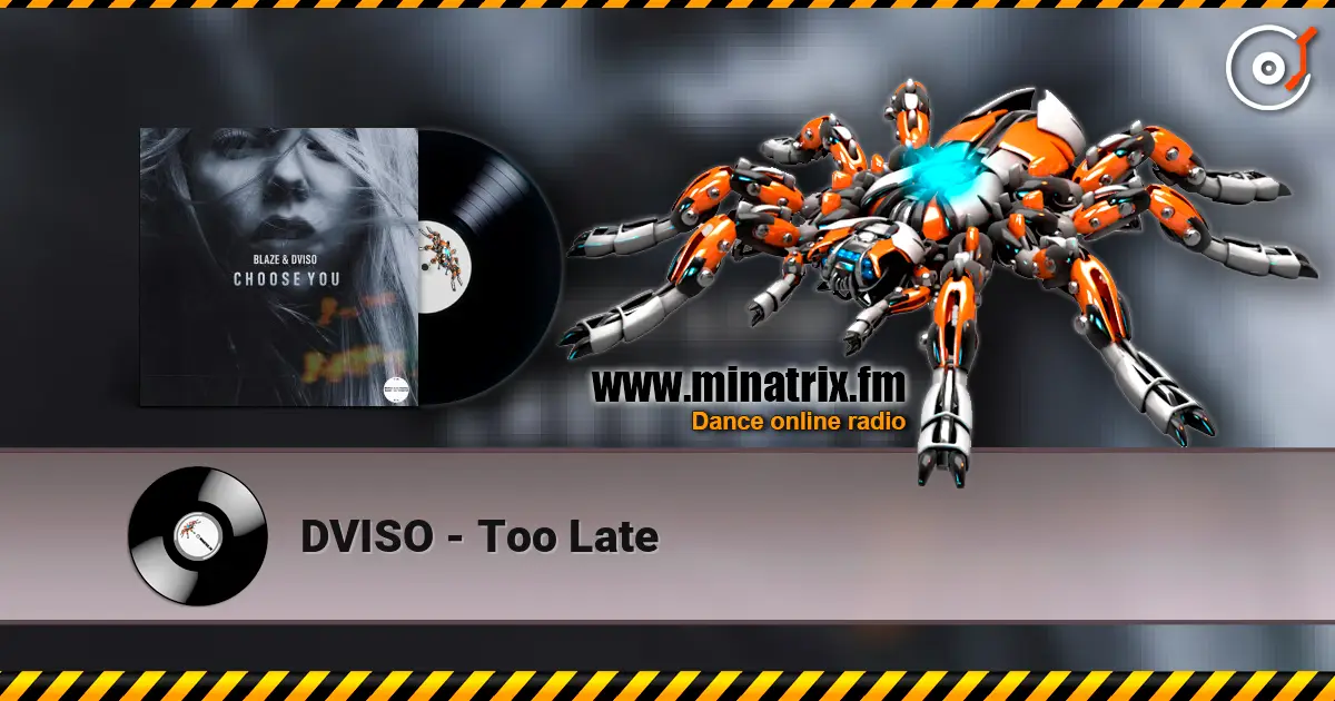DVISO - Too Late écouter en ligne en haute qualité | Minatrix.FM