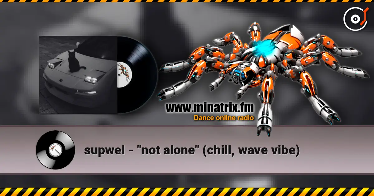 supwel - "not alone" (chill, wave vibe) écouter en ligne en haute qualité | Minatrix.FM