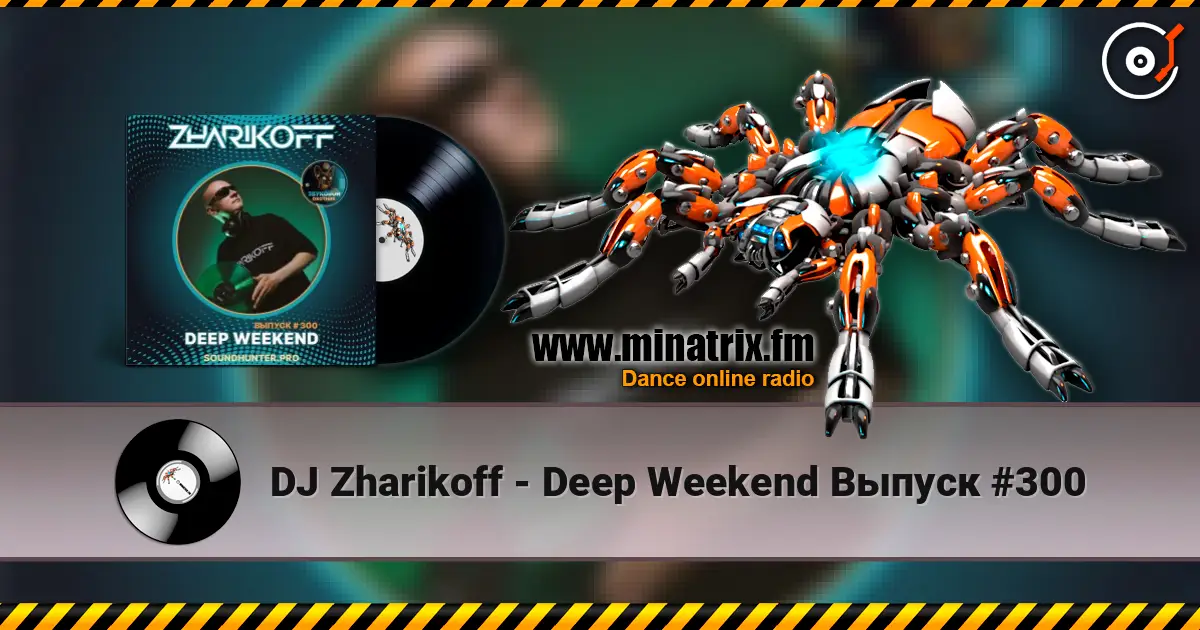 DJ Zharikoff - Deep Weekend Выпуск #300 écouter en ligne en haute qualité | Minatrix.FM
