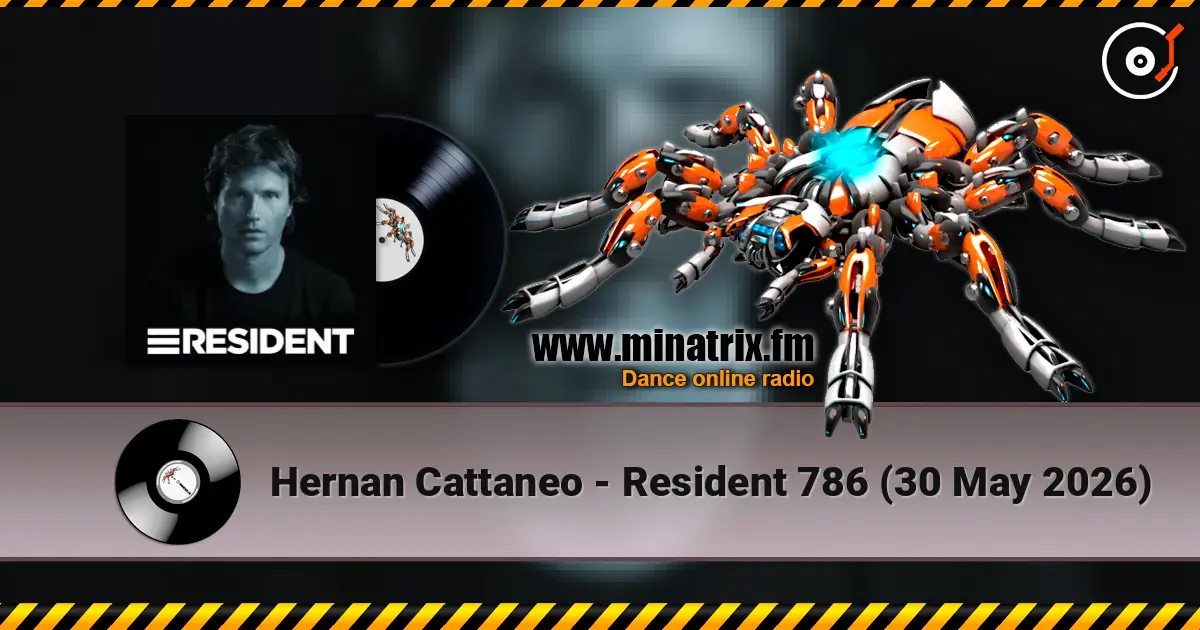 Hernan Cattaneo - Resident 786 (30 May 2026) écouter en ligne en haute qualité | Minatrix.FM