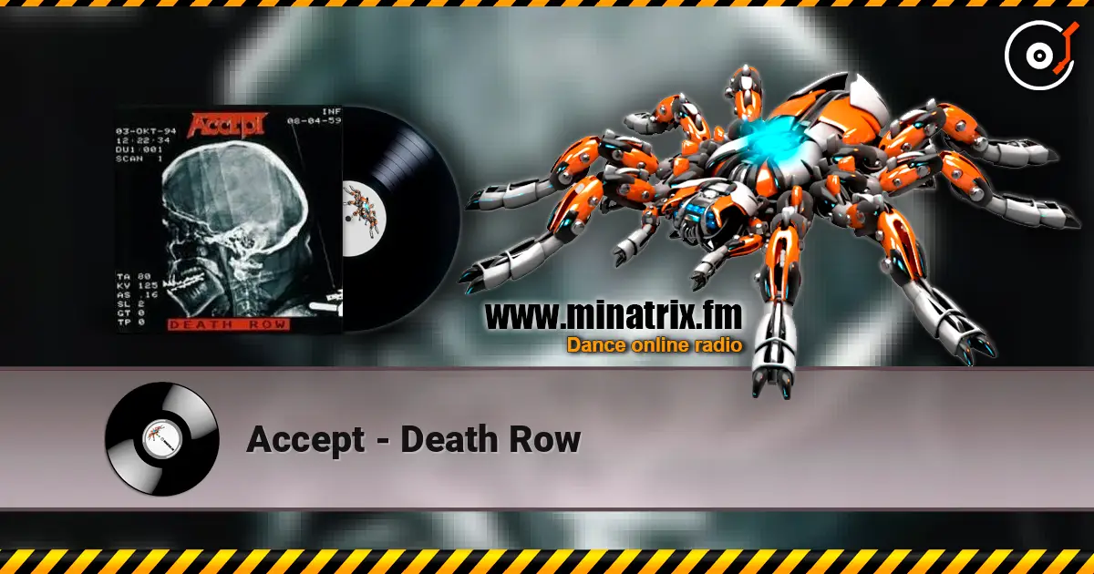 Accept - Death Row écouter en ligne en haute qualité | Minatrix.FM