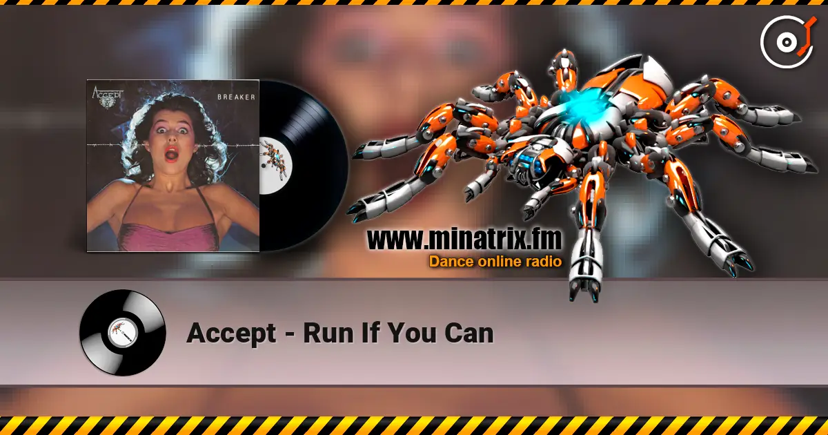 Accept - Run If You Can écouter en ligne en haute qualité | Minatrix.FM