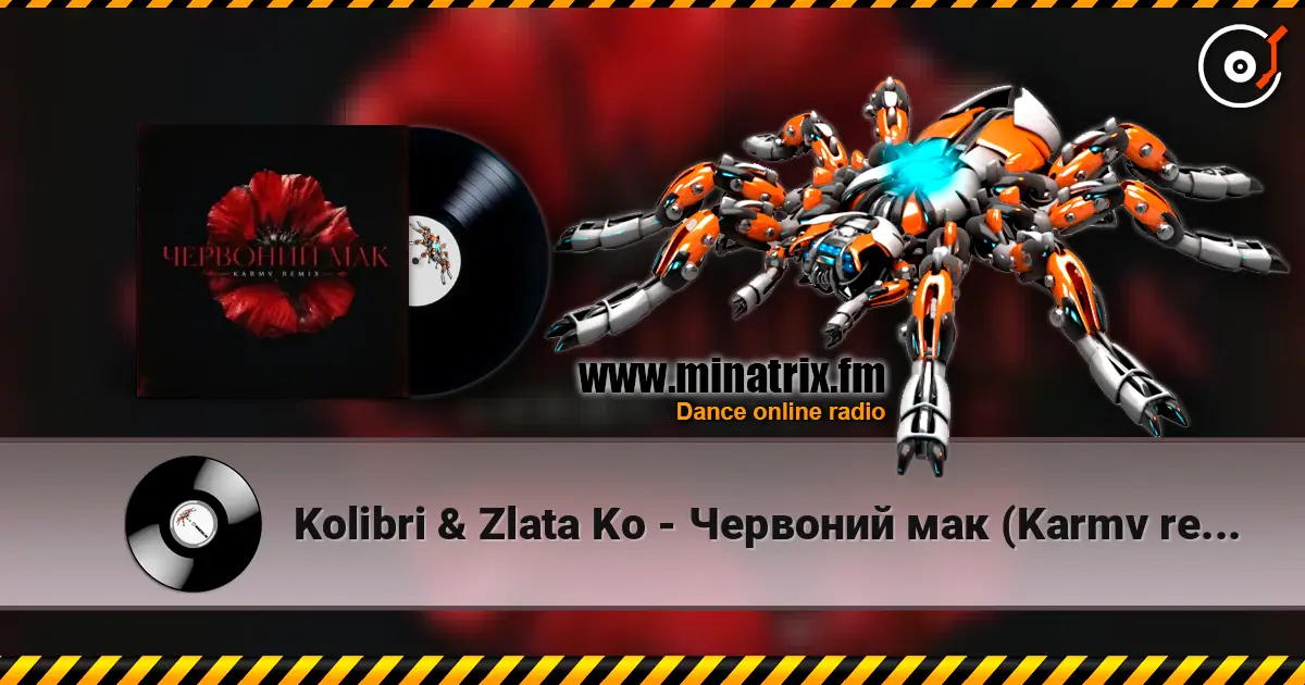 Kolibri & Zlata Ko - Червоний мак (Karmv remix) écouter en ligne en haute qualité | Minatrix.FM