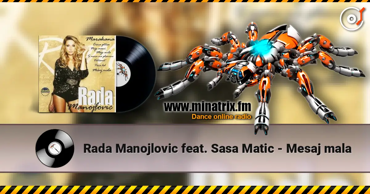 Rada Manojlovic feat. Sasa Matic - Mesaj mala écouter en ligne en haute qualité | Minatrix.FM