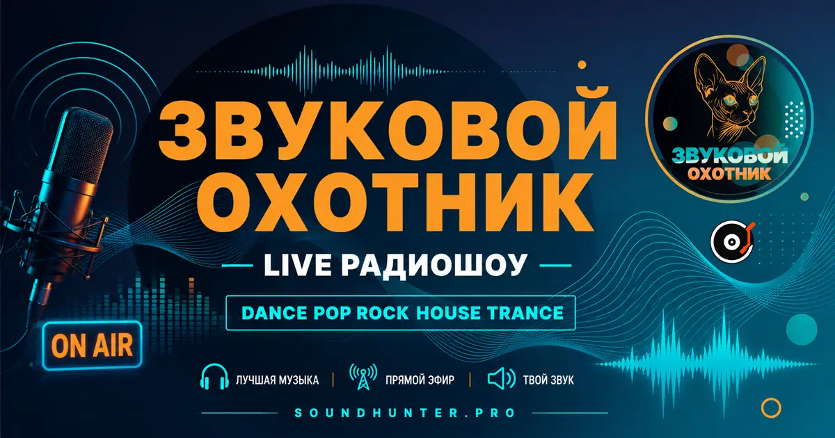 Émission radio: «Звуковой Охотник». Samedi à 21:00