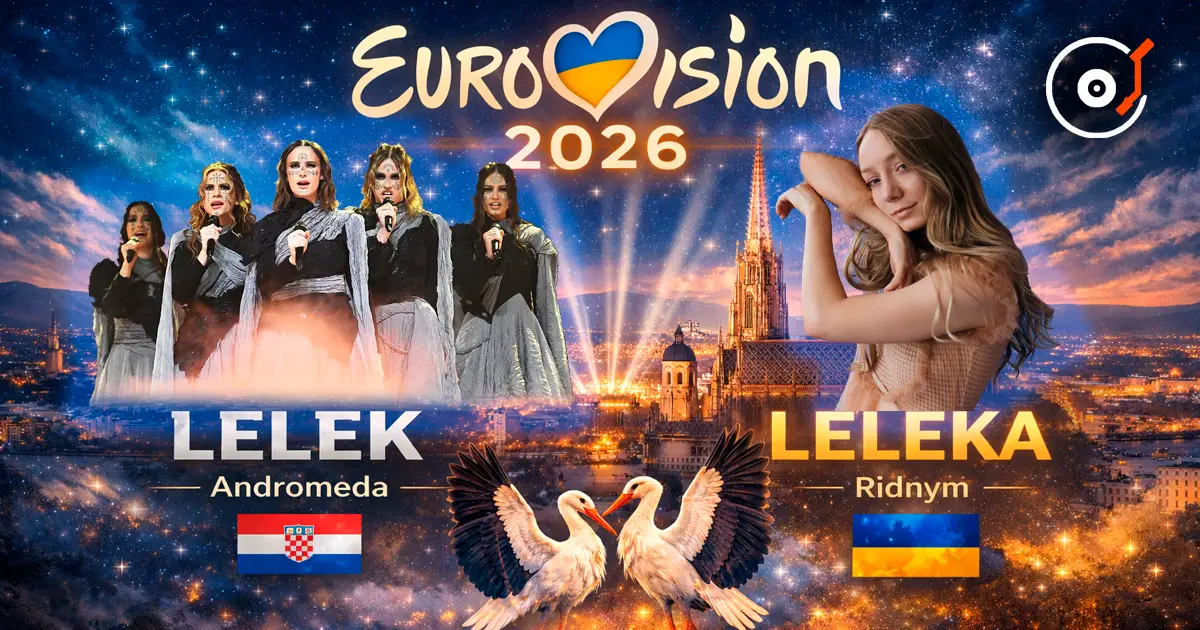 Bataille des « CIGOGNES » à l’Eurovision 2026 : Ukraine & Croatie, noms quasi identiques