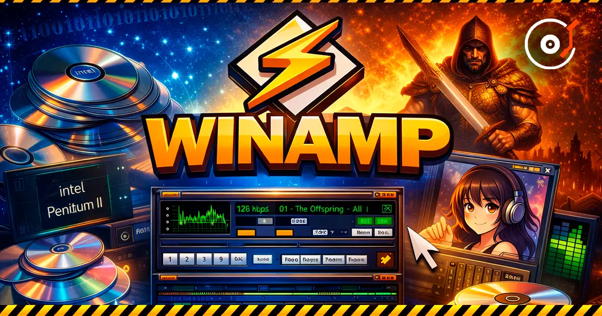 Winamp : pourquoi le lecteur culte des années 2000 était réellement en avance sur son temps